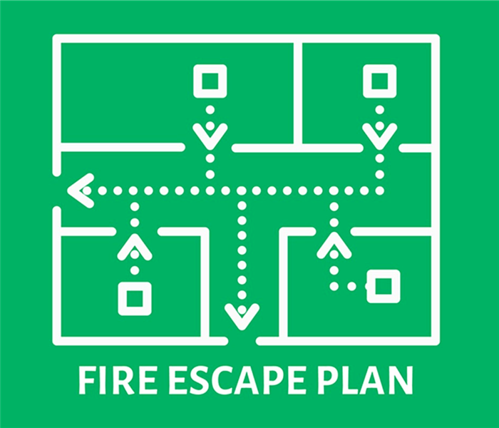 Fire escape plan 
